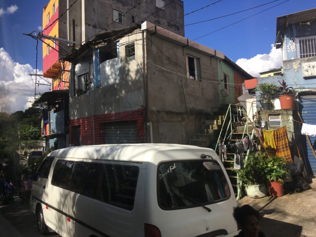 Streets of Paraisópolis favela, in São Paulo (Thiago Alves / Brazil Reports)