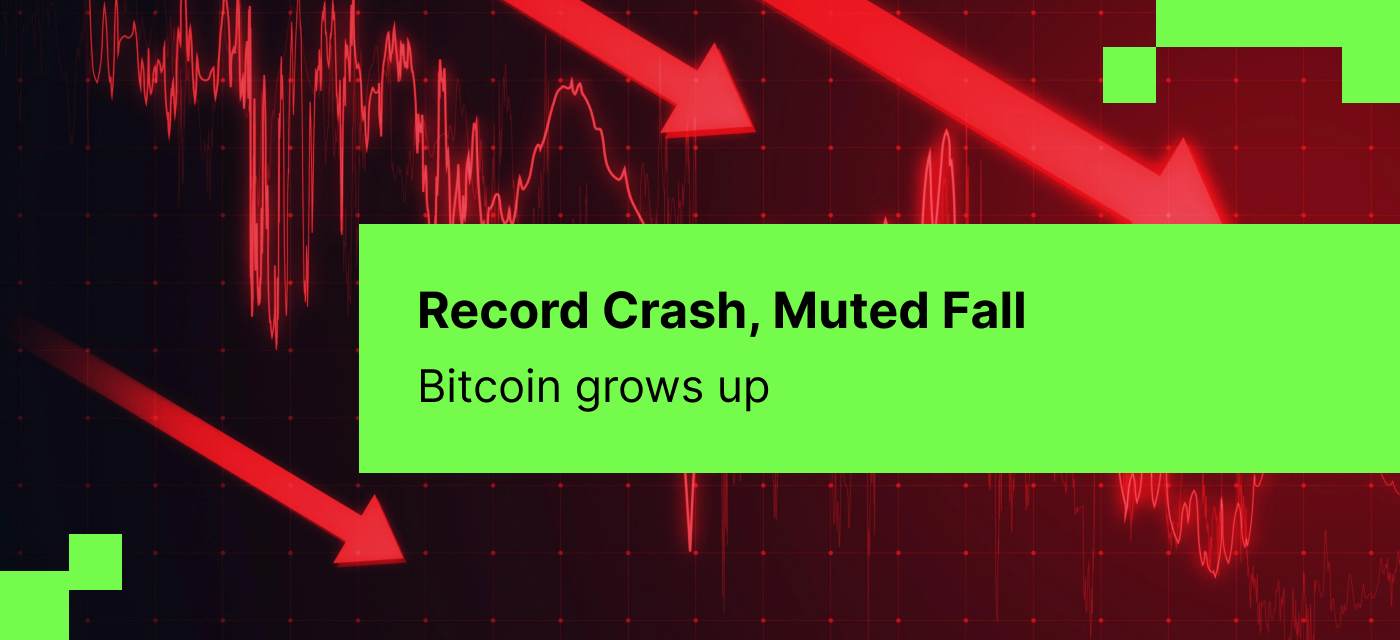 How a Historic $19B Crypto Crash Highlights Bitcoin's Falling Volatility