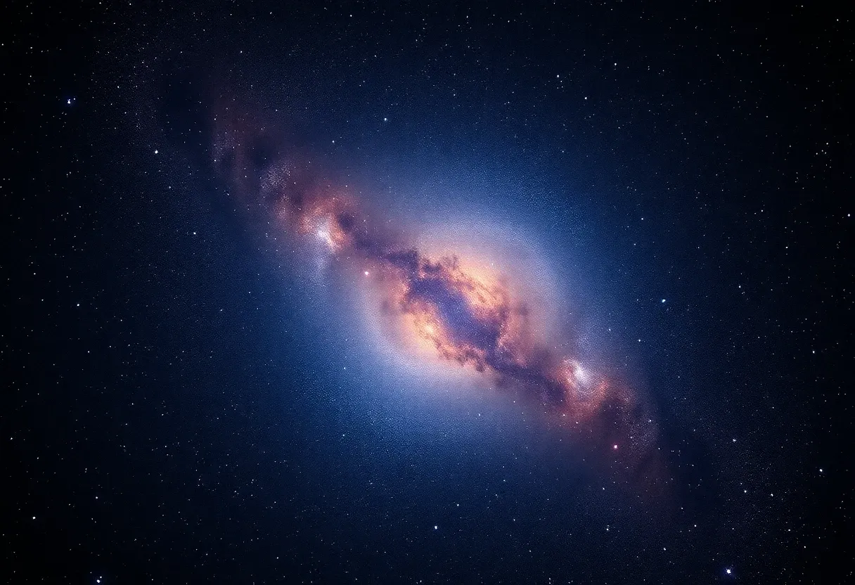 a 3d model of the milky way galaxy