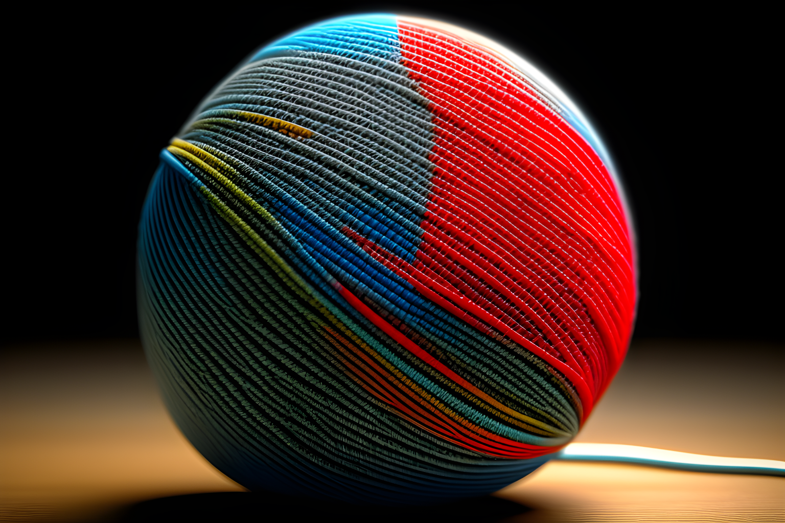 a ball of thread