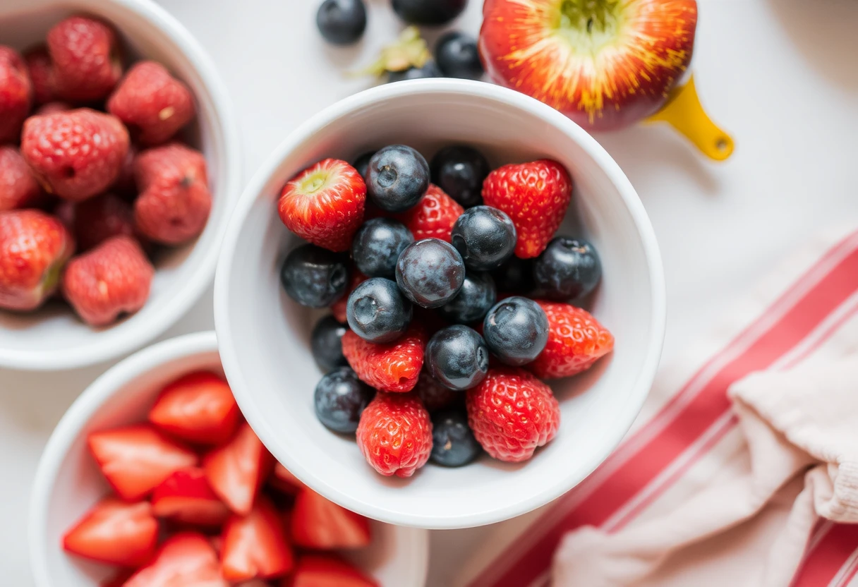 a bowl of fruit