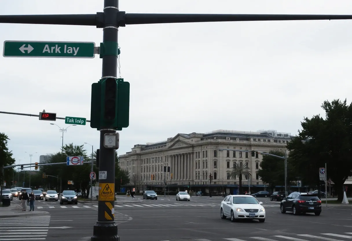 a busy intersection