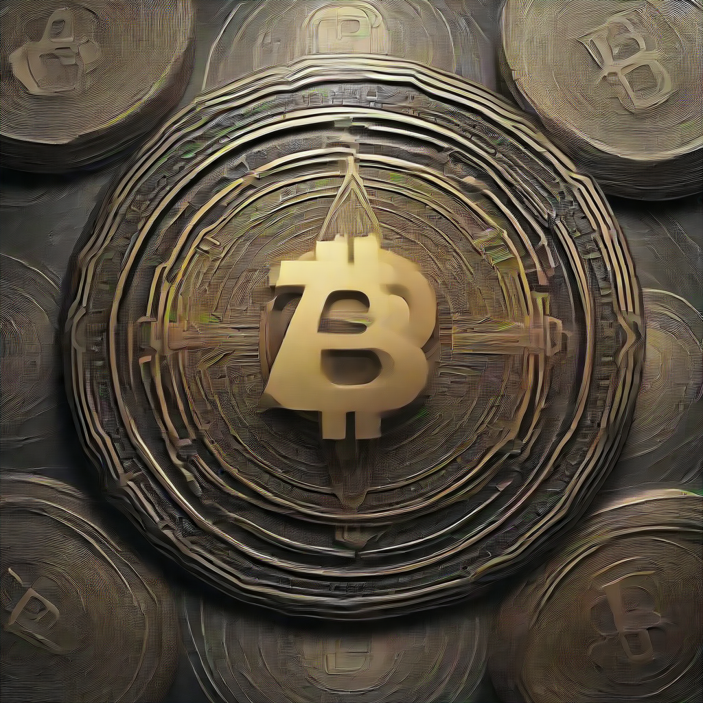 a crypto coin transforming