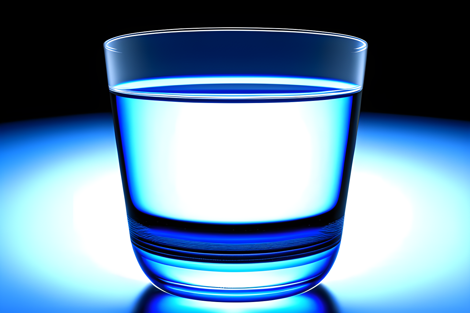 a cup of water