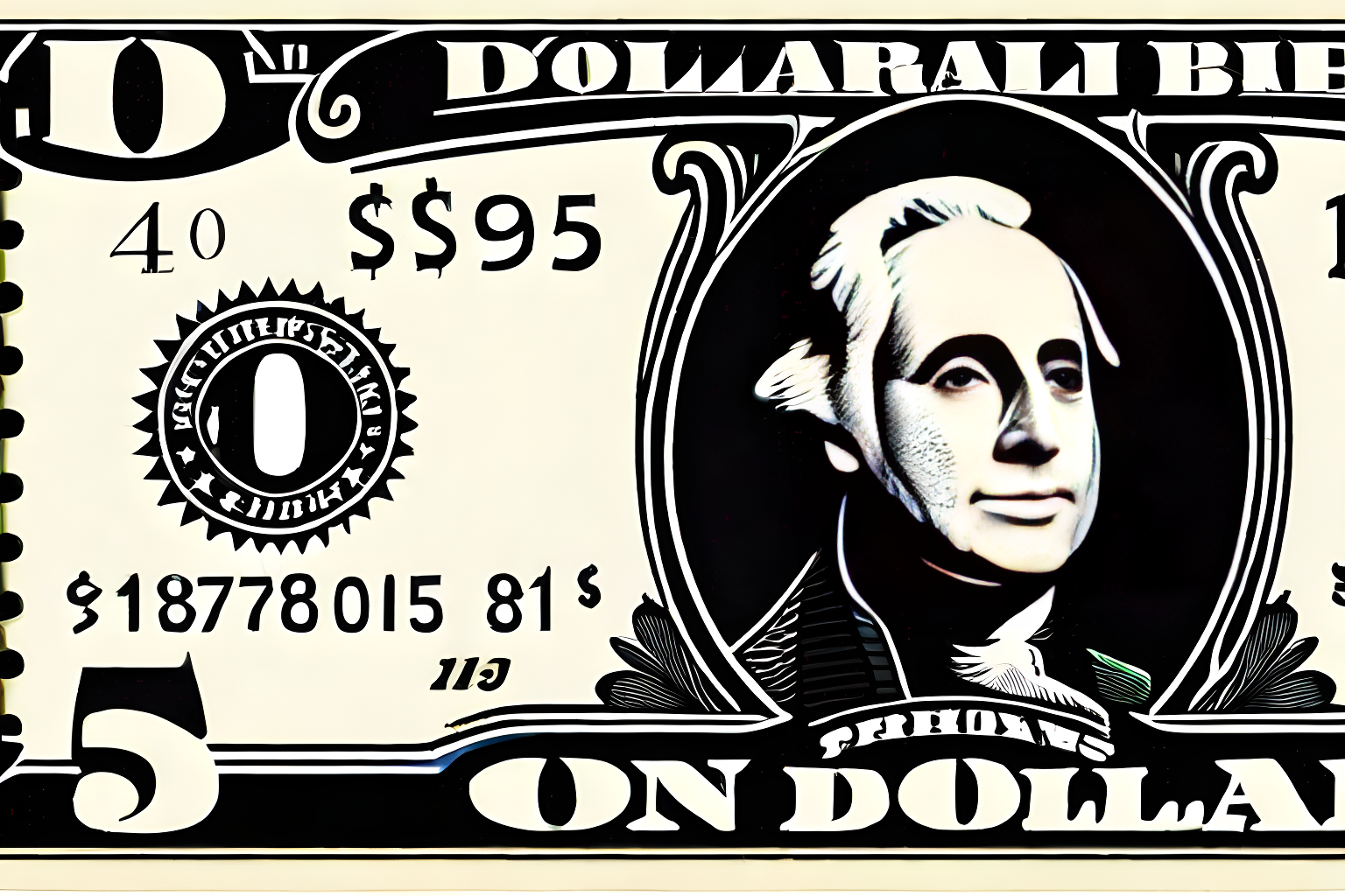 a dollar bill as a professor