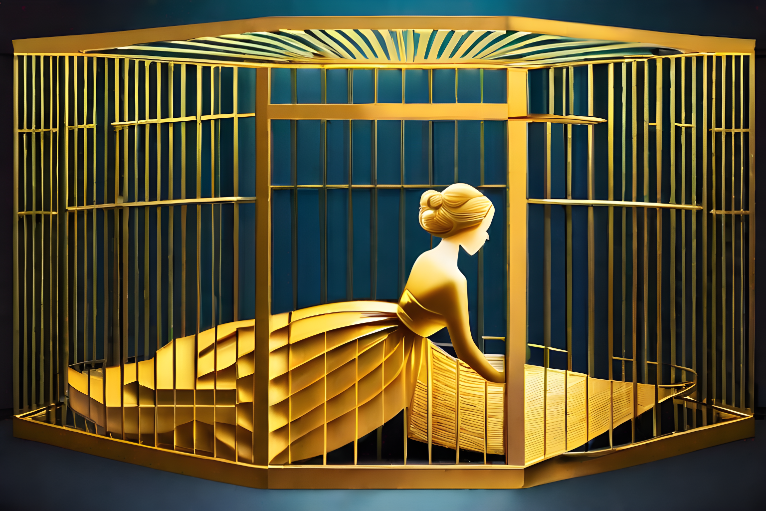 The Girl in the Golden Cage