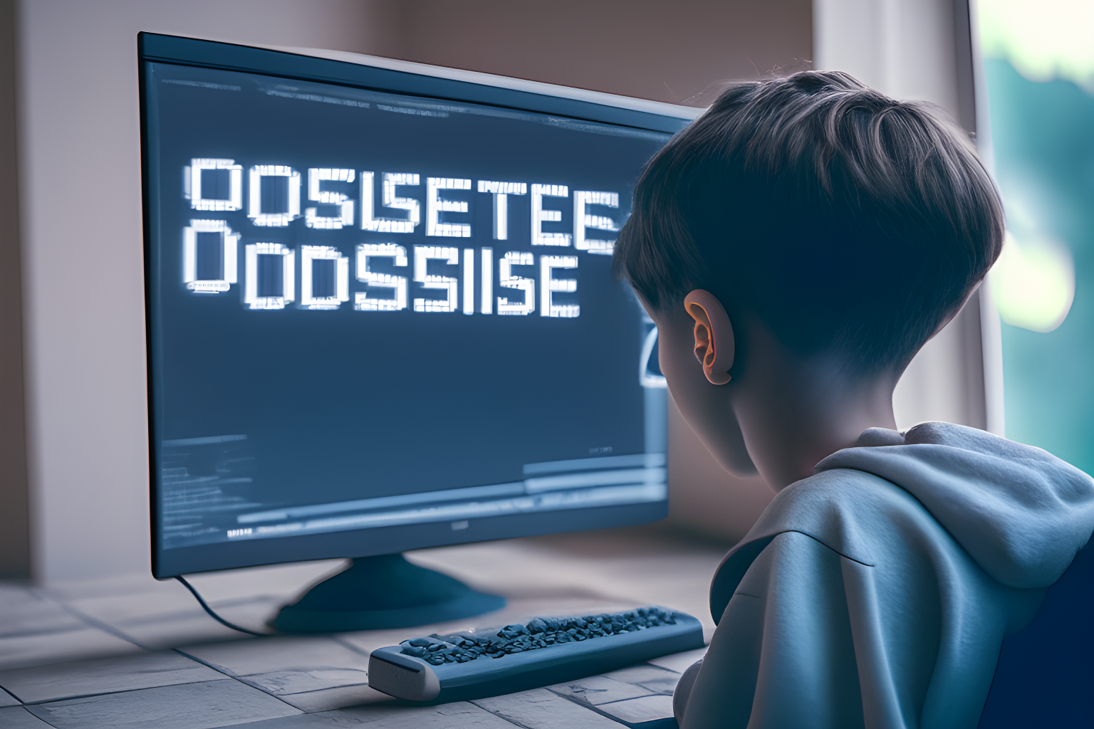 a jr programming developer looking at a computer screen that says " obsolete"