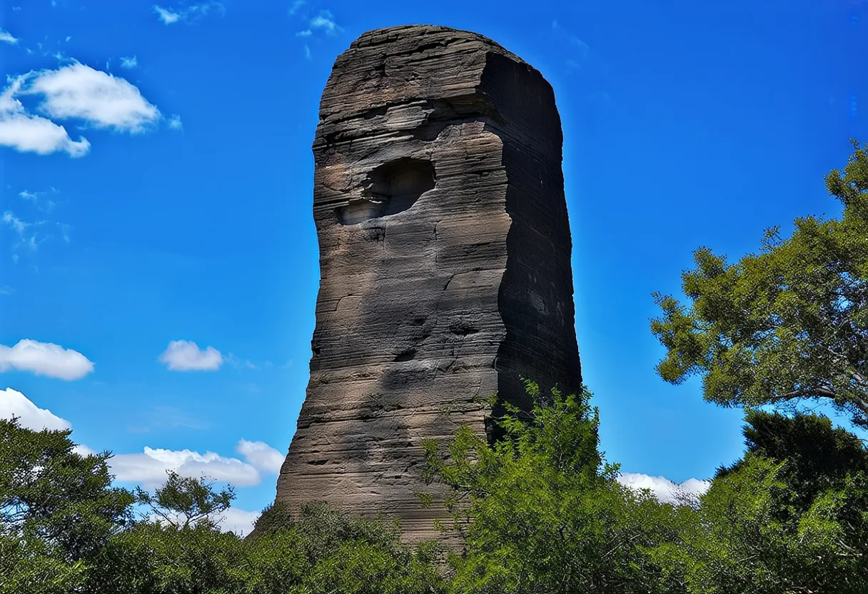a majestic monolith
