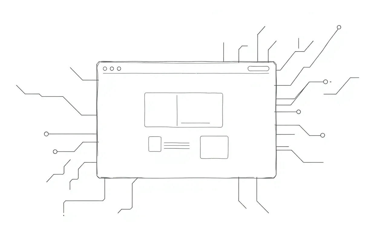 An End-to-End System for Generating Frontends from Sketches with LLMs