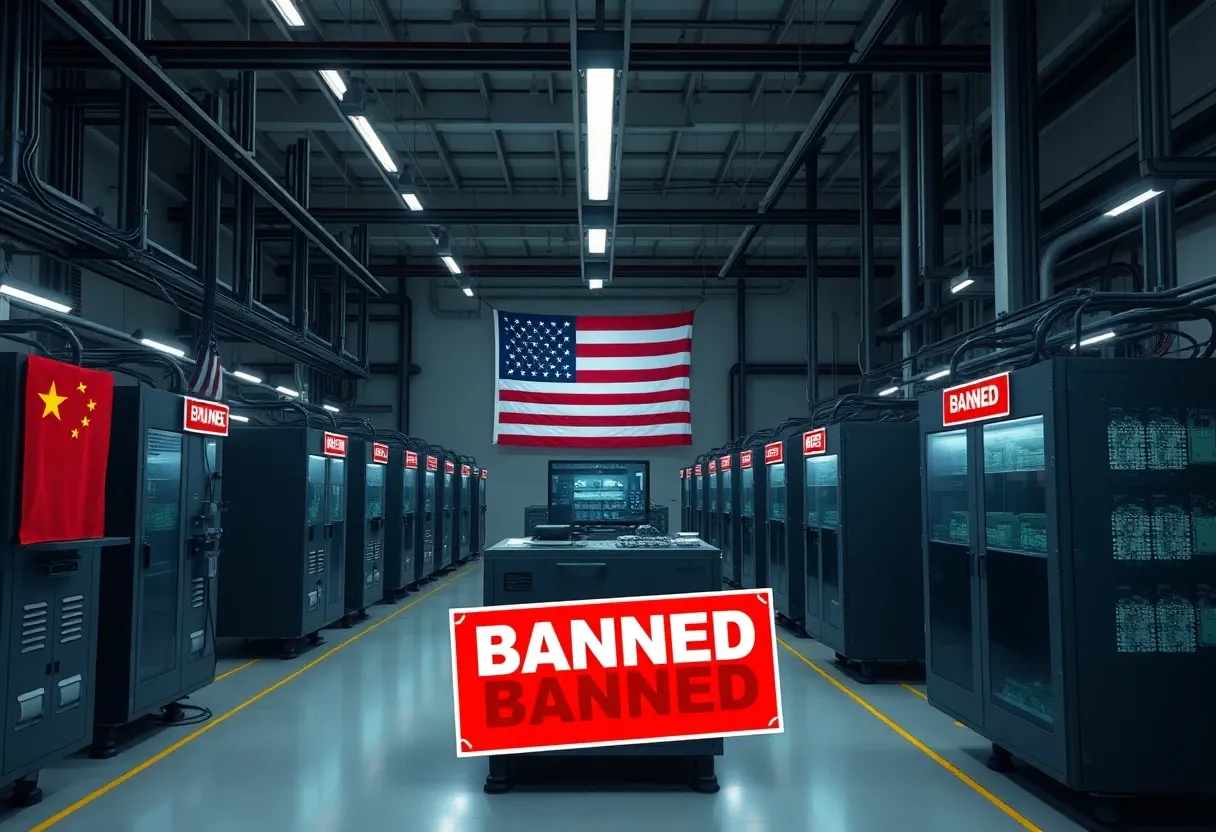 New Bipartisan Bill Seeks Decade-Long Ban on Chinese Equipment for CHIPS Grant Recipients