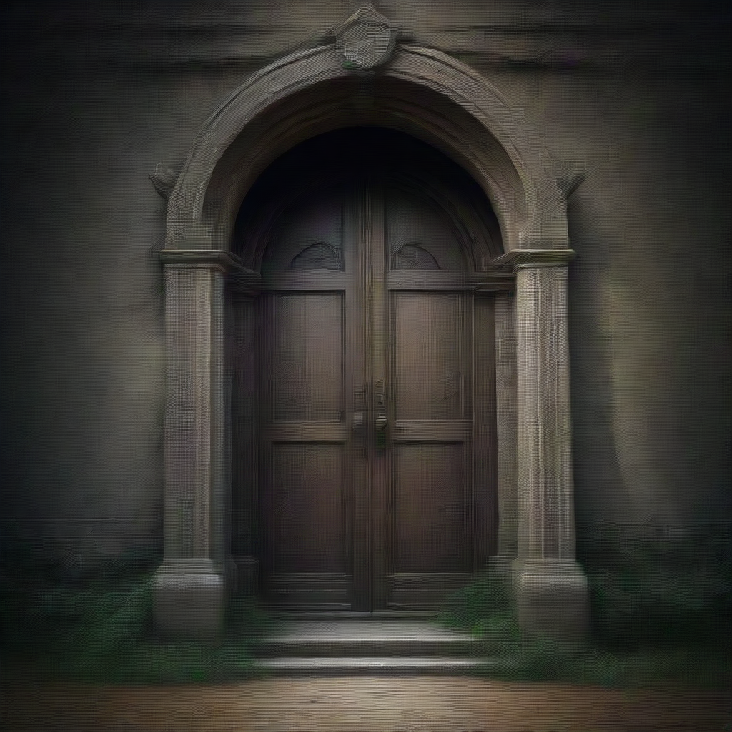 a mystical door