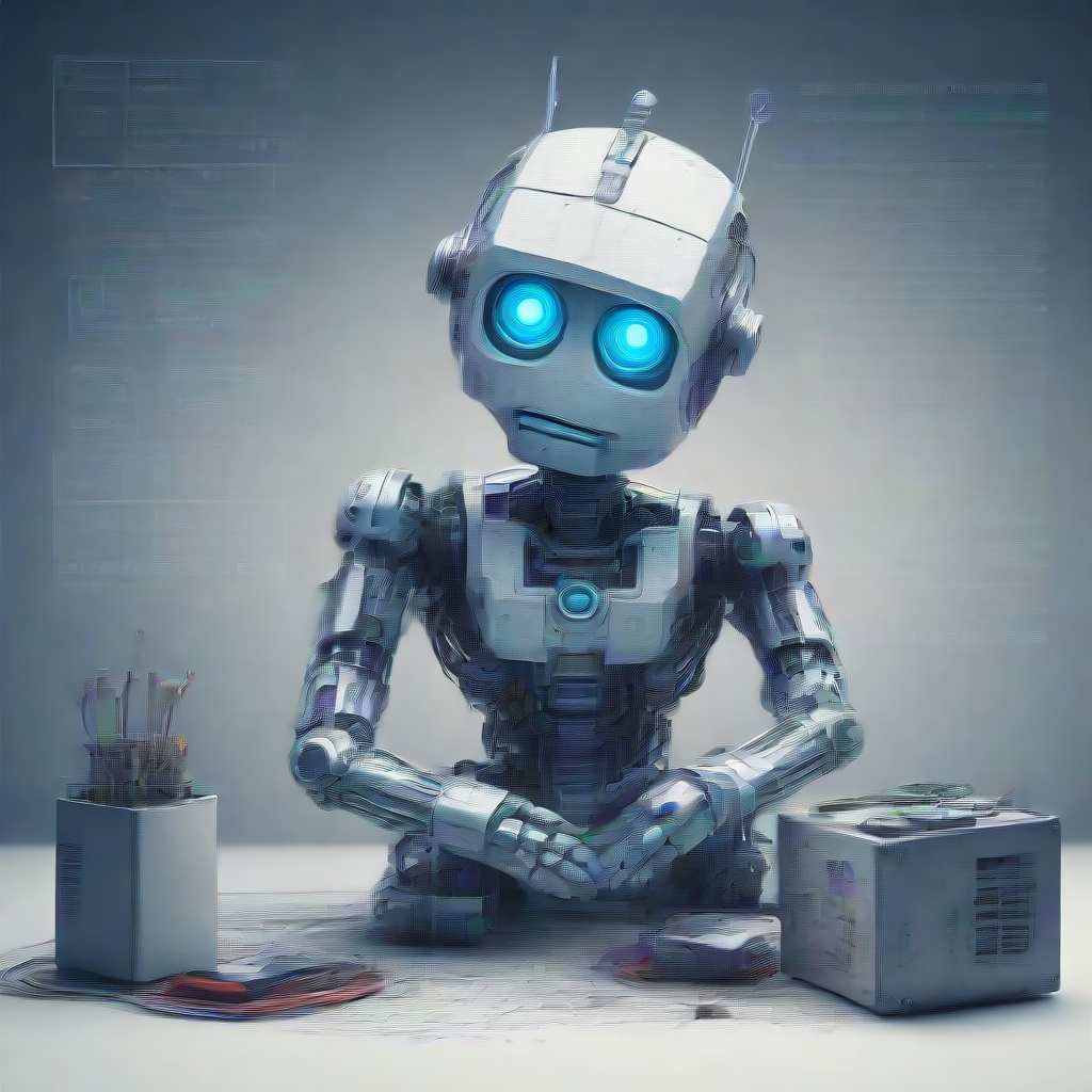 a robot coding