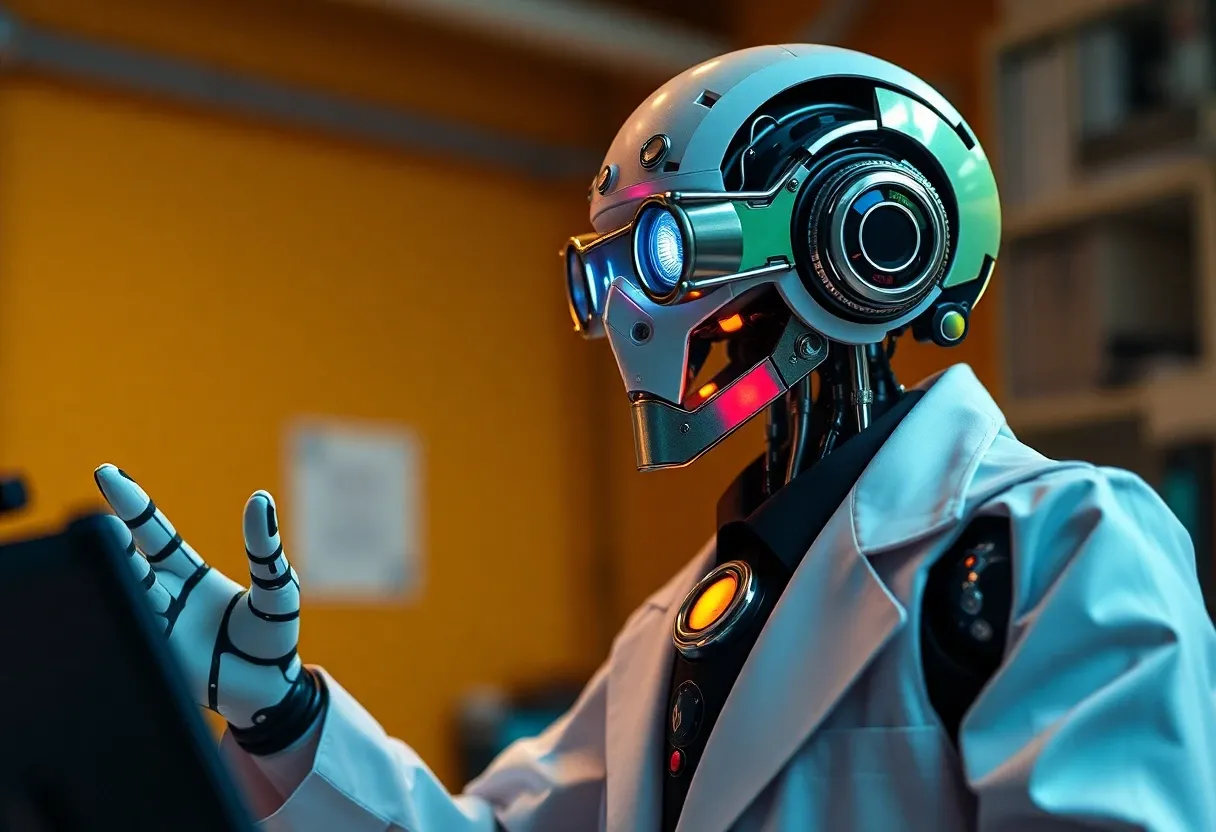 a robot professor