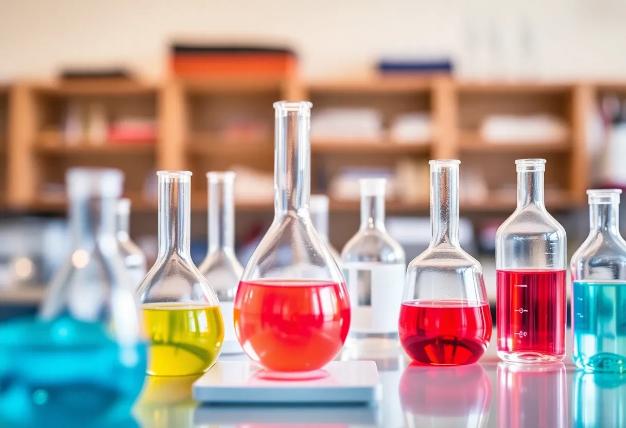 a science lab abstract
