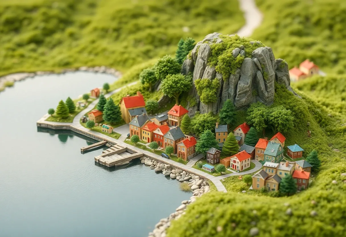 a tiny city