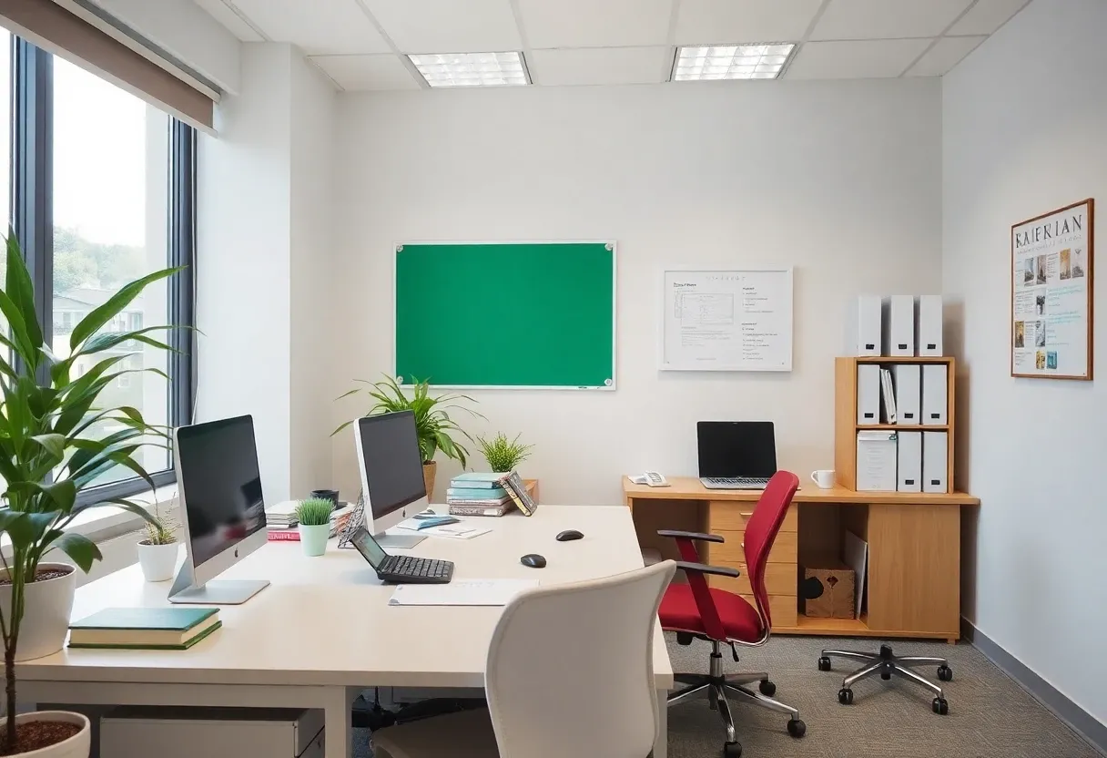 a typical office