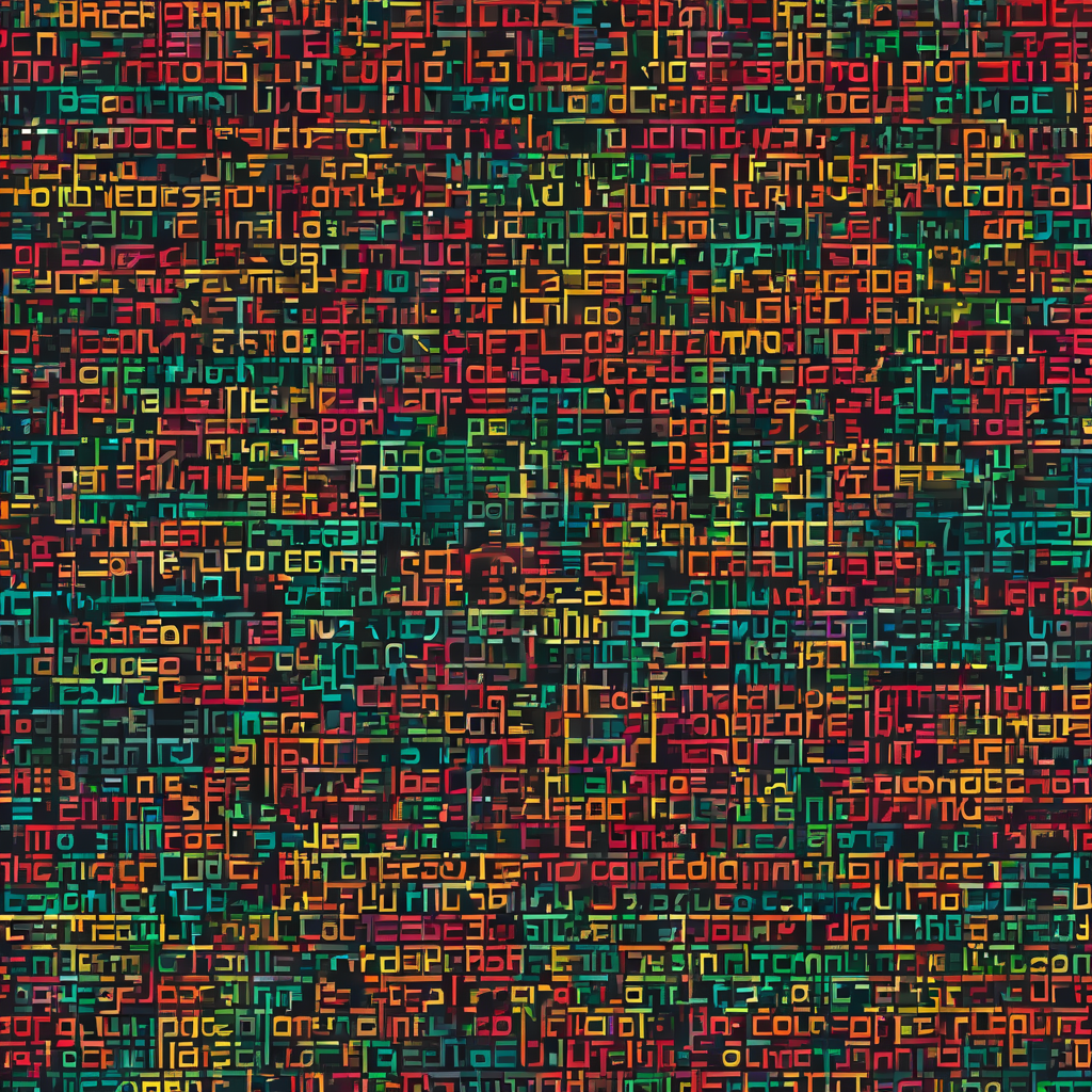 a wall of code