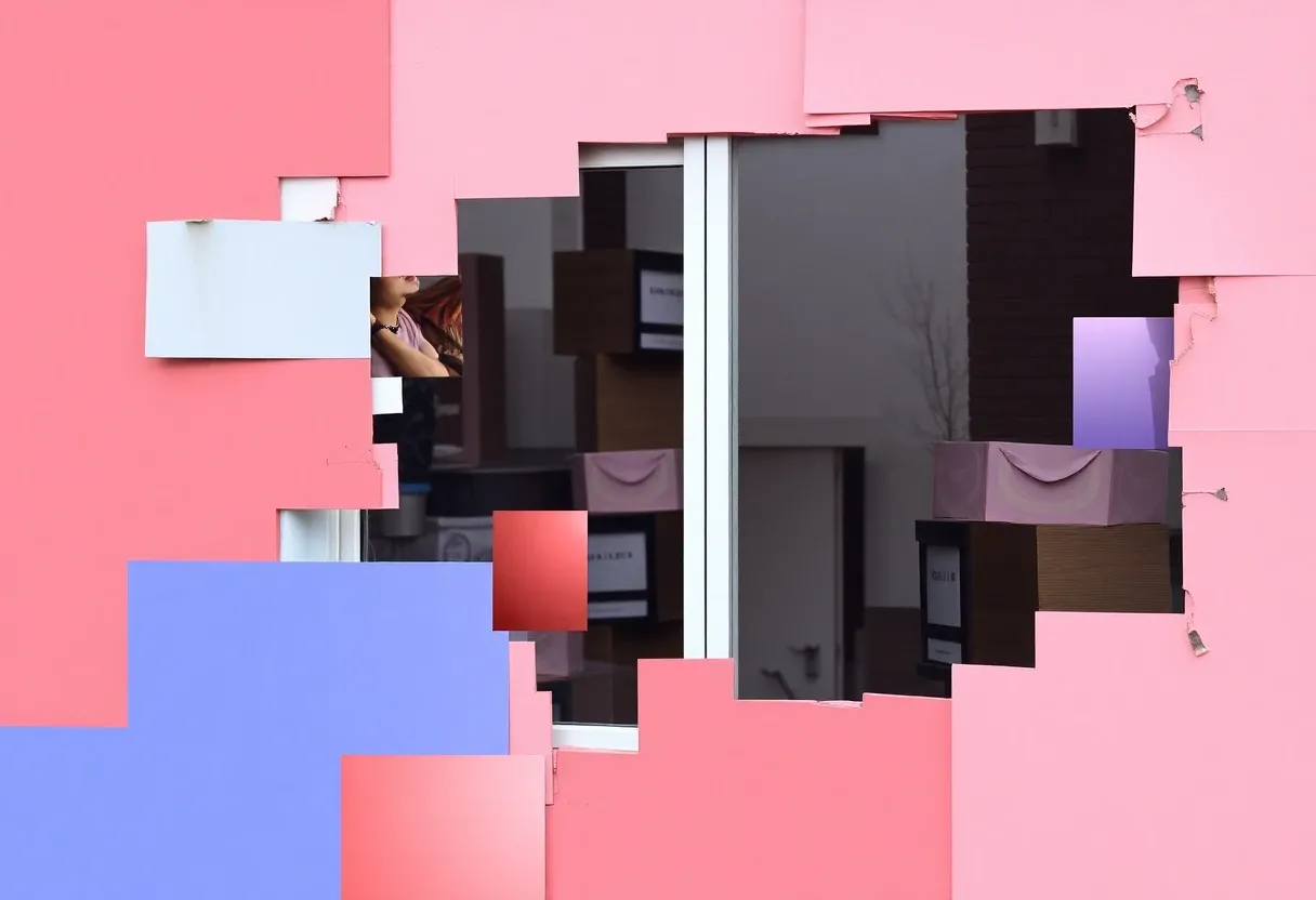 a window fragmentation trippy