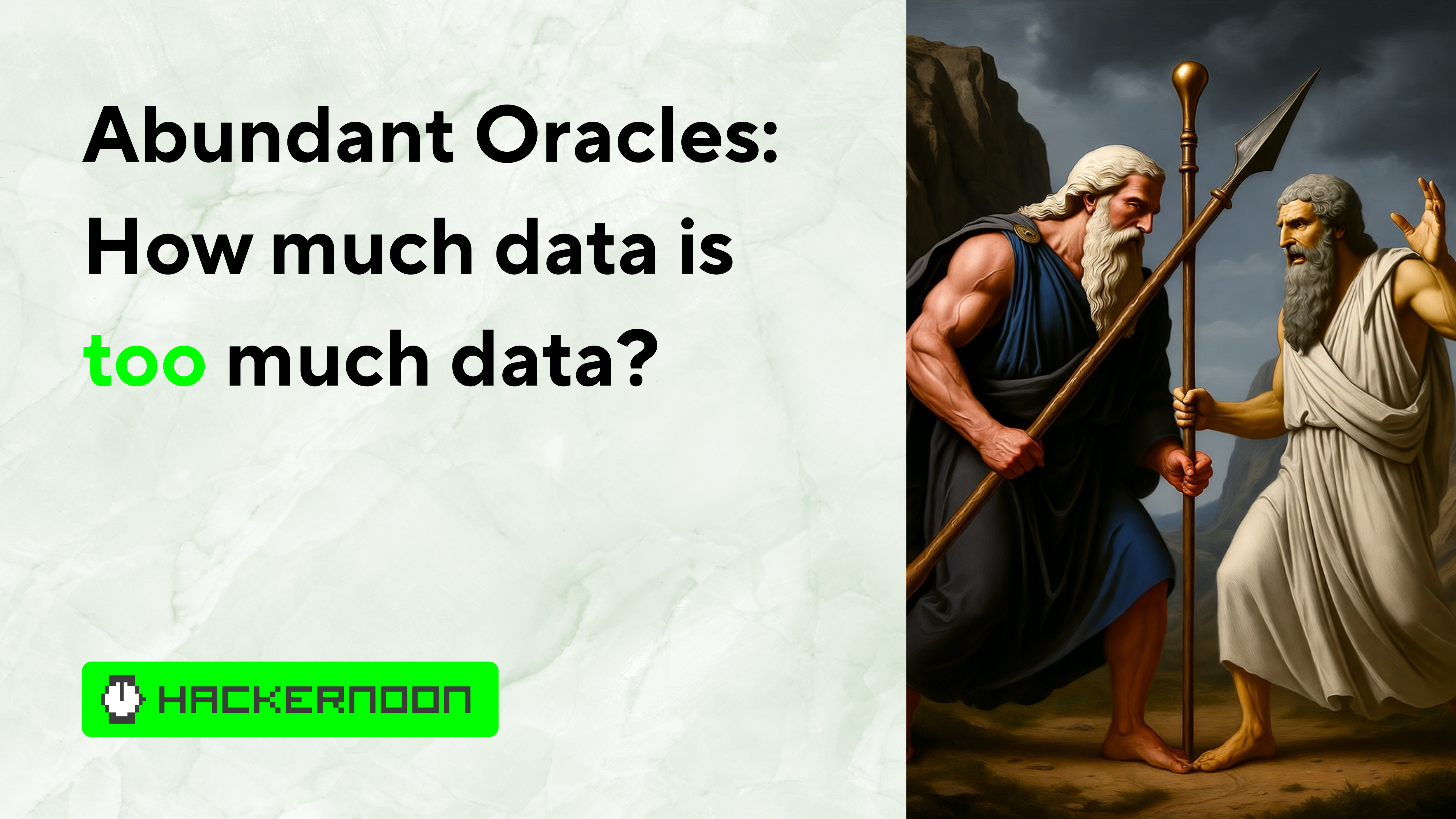 Abundant Oracles: How Much Data Is Too Much Data?