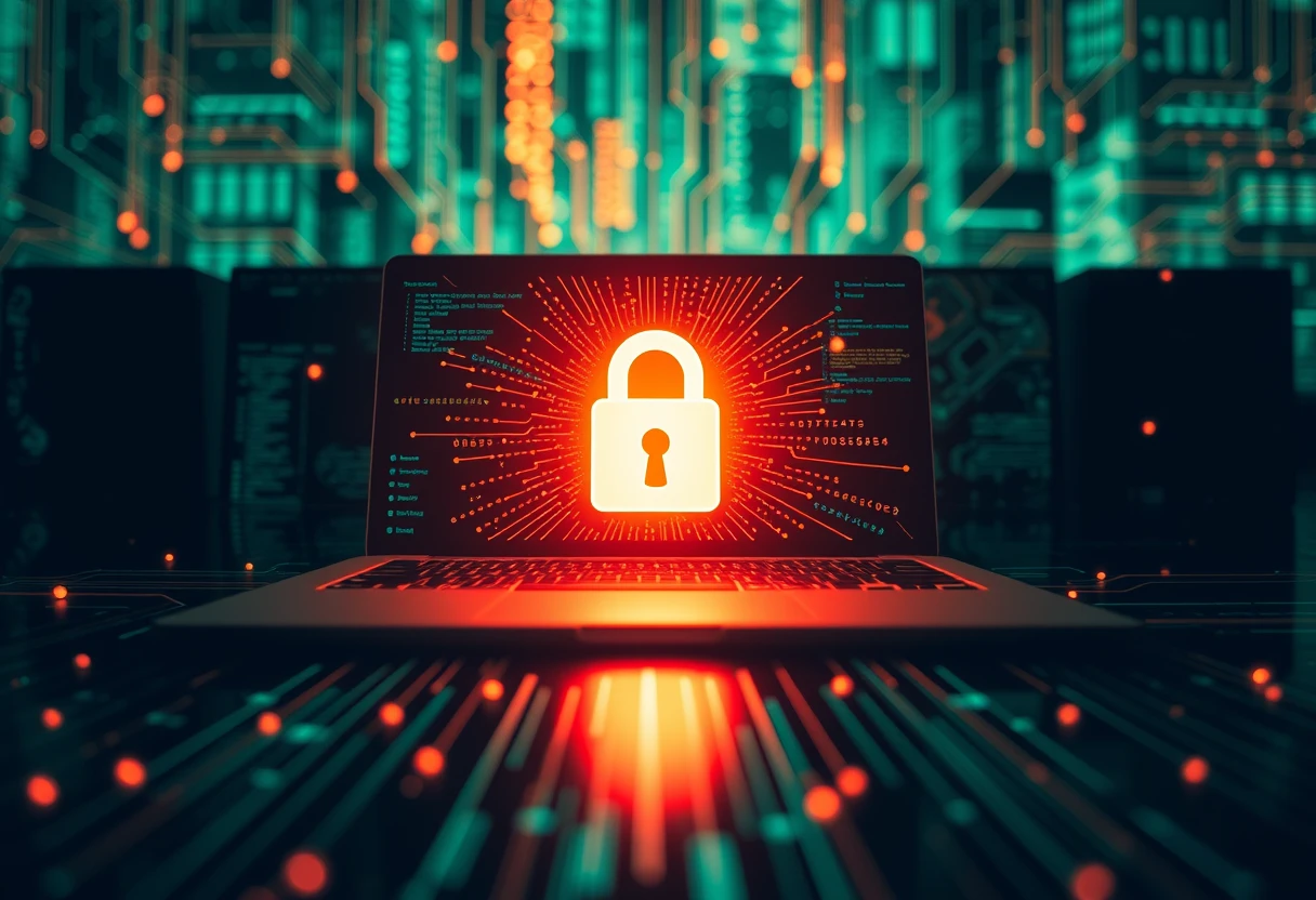 Awesome beautiful CyberSecurity Image