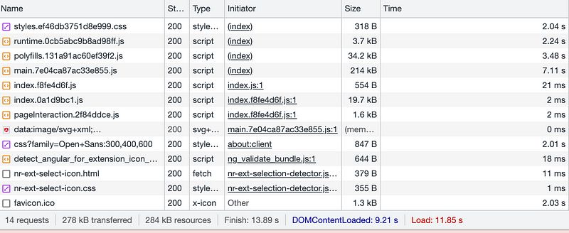 Without compression, the application bundle uploads.