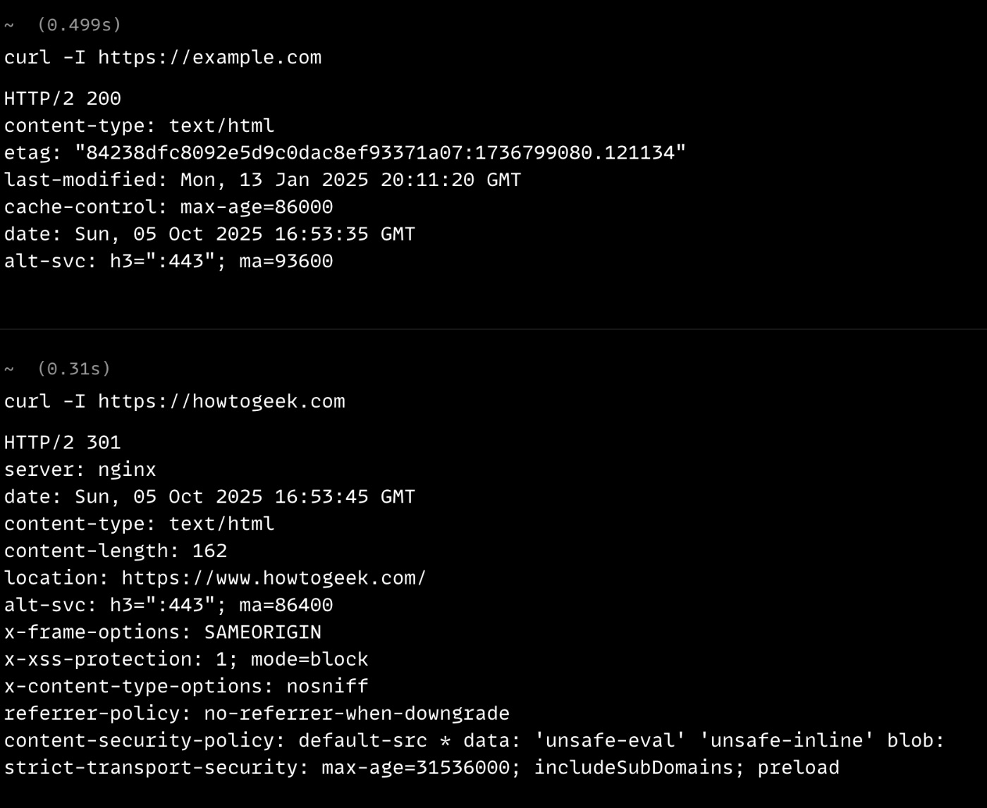 HSTS implementation