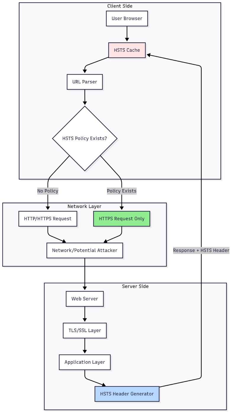 HSTS architecture
