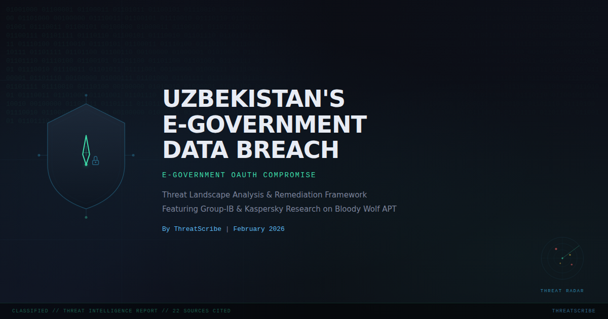 A Breach in Uzbekistan’s Digital Infrastructure Exposes the Risks of Rapid E-Government Expansion