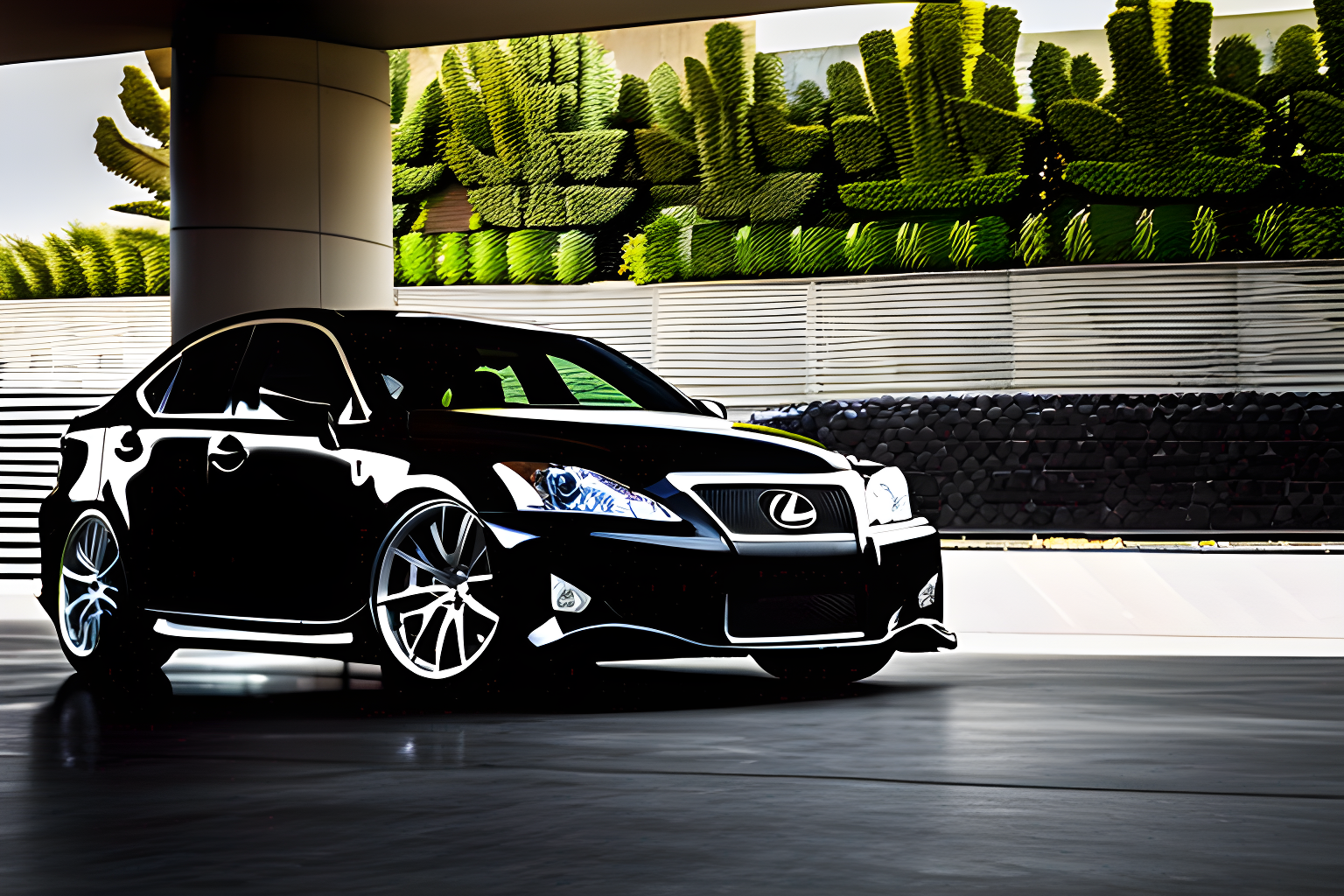 black lexus is300