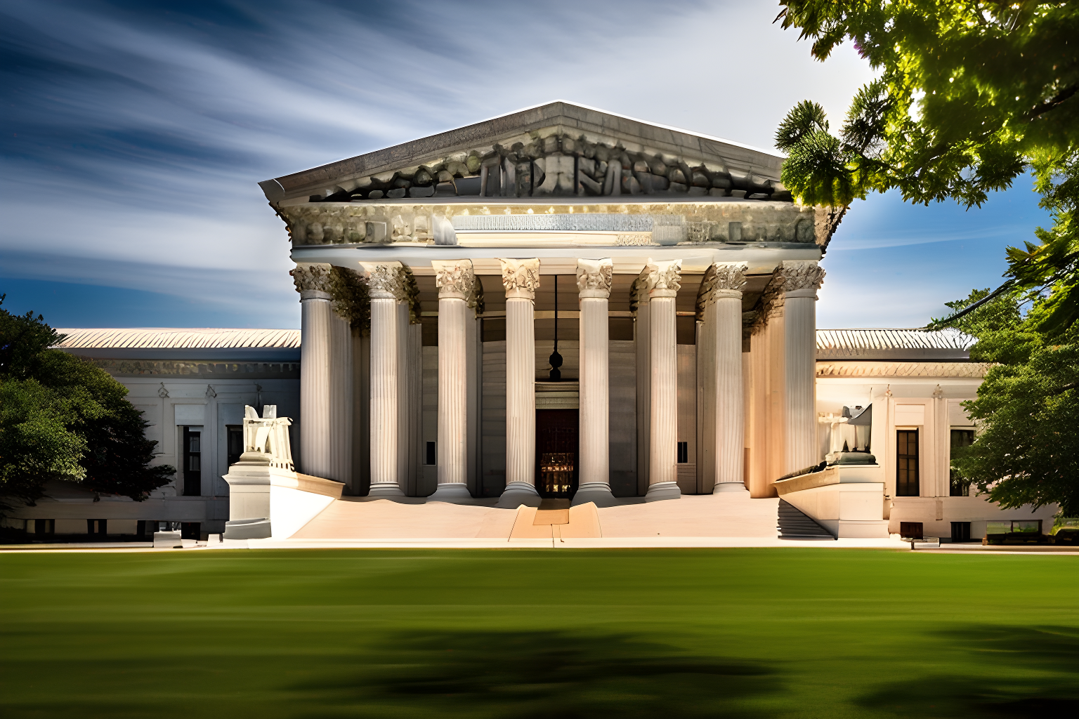 Breathtaking photograph of the supreme court of Illinois