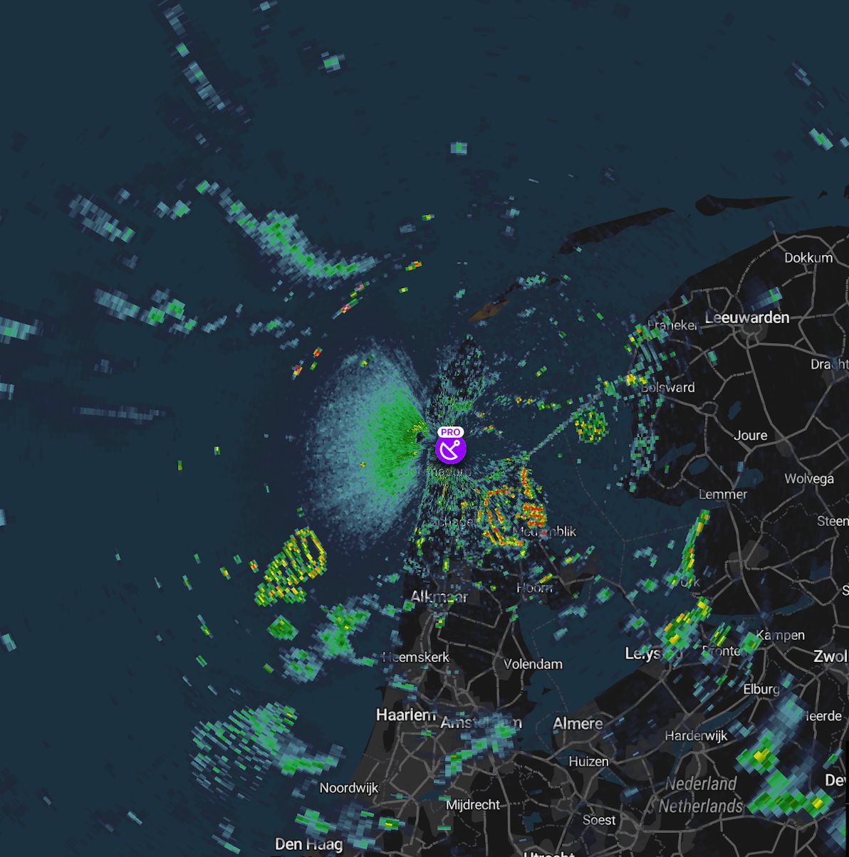 (Screenshot showing how noise is displayed along the highway)