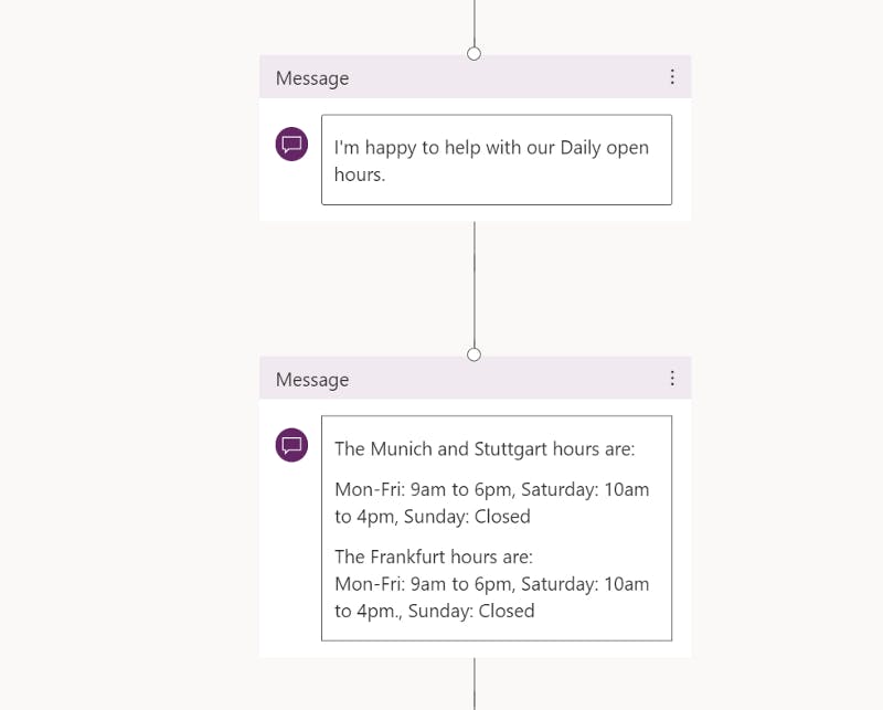 modify both message nodes