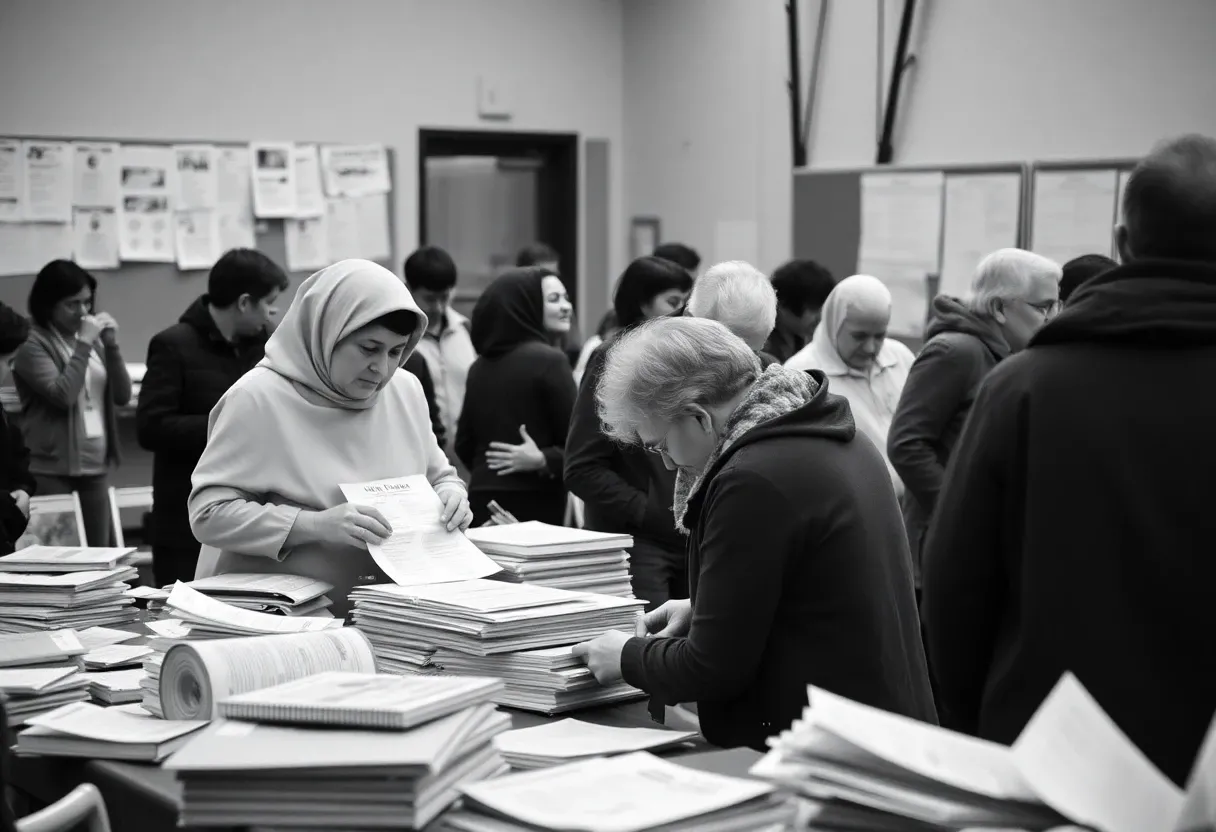 census in progress
