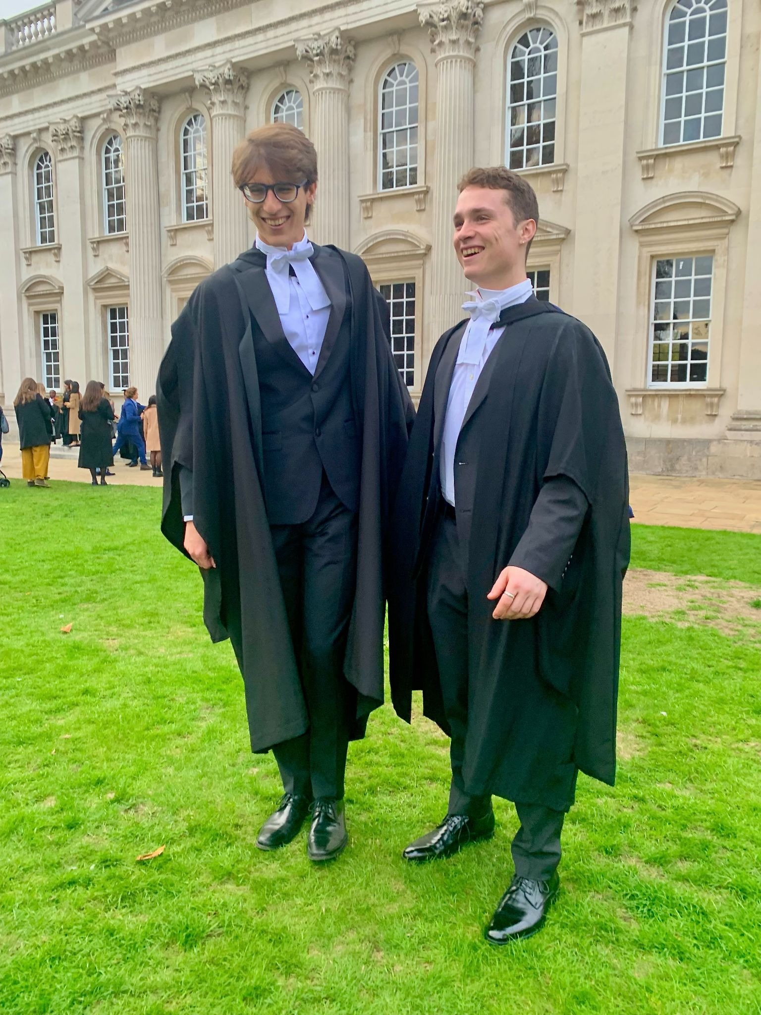 Miniswap co-founders Zak Singh (left) and Will Hanna (right) met while studying at Cambridge