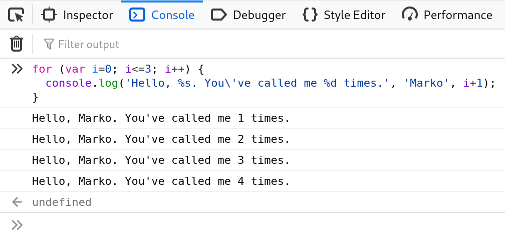 String substitutions