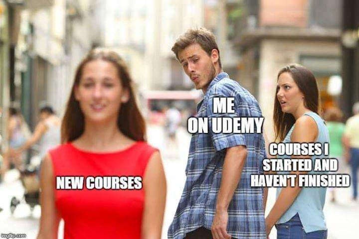 Udemy courses are popular among programmers