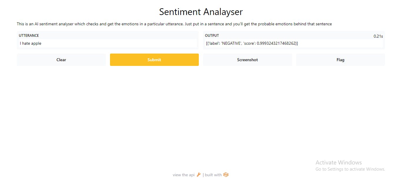 Lastly, we launch the app