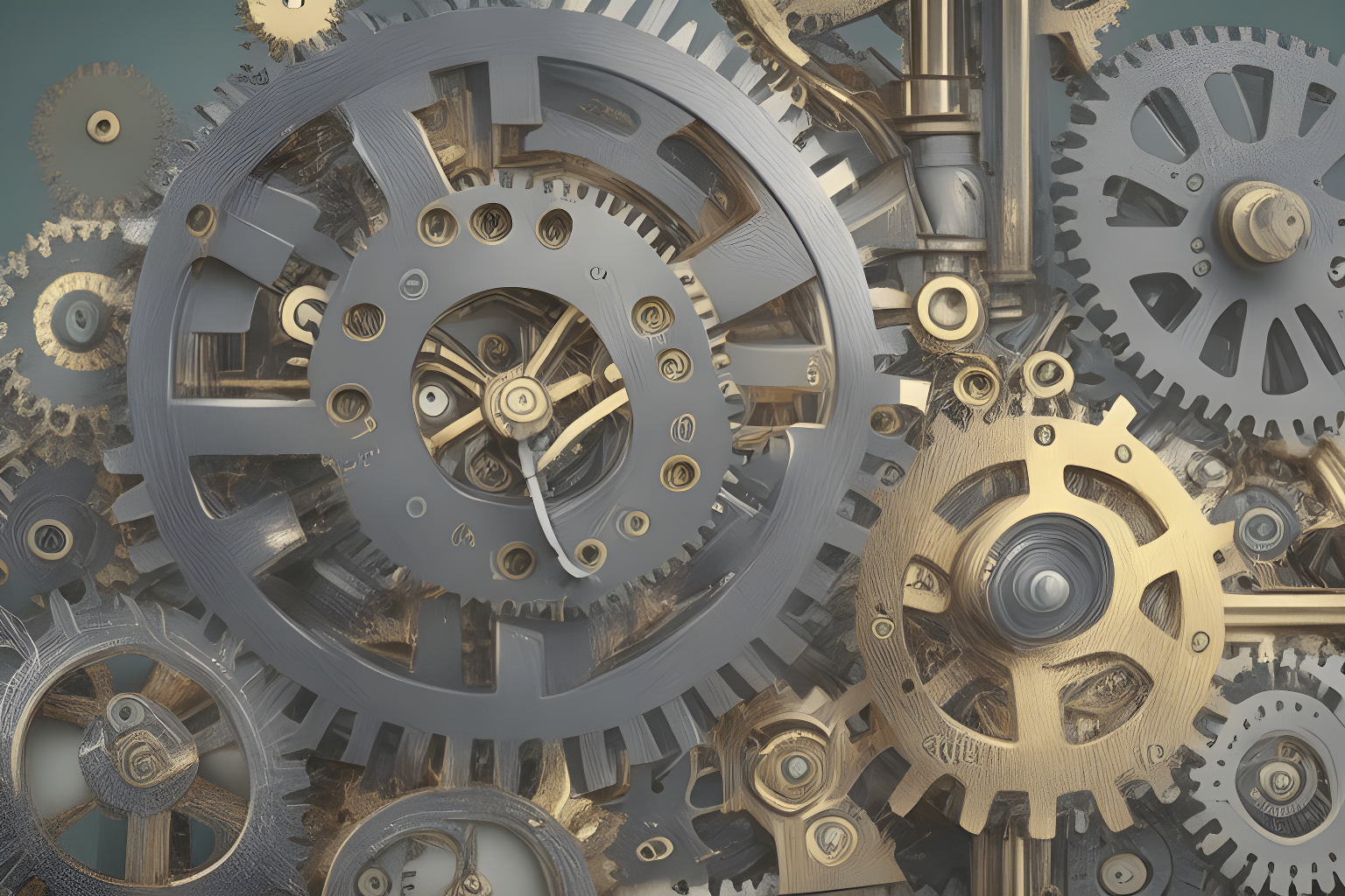 clockwork system, cogs, machinery, system