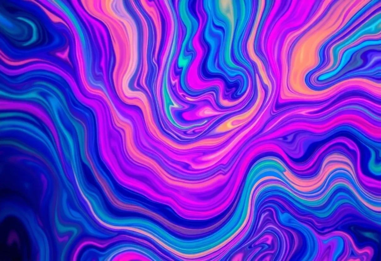 colorful flow trippy