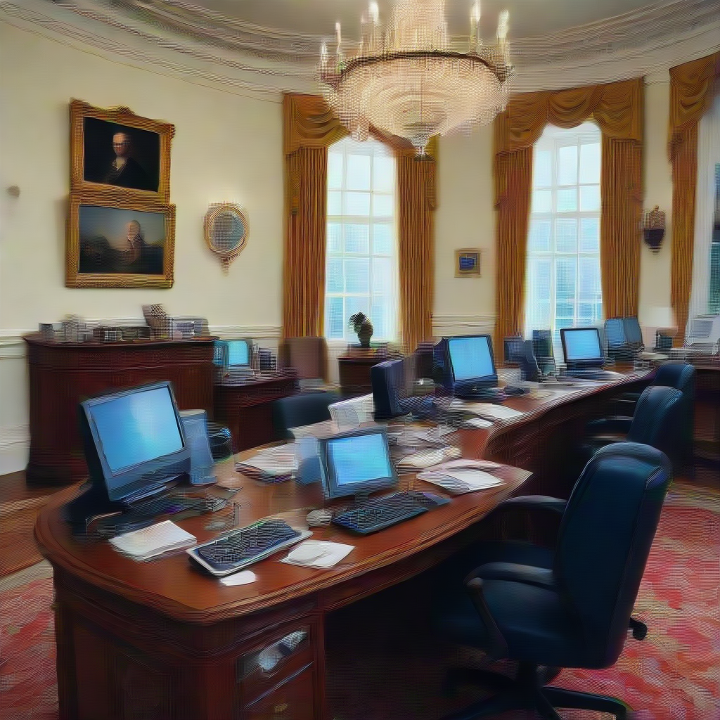 computers in the white house