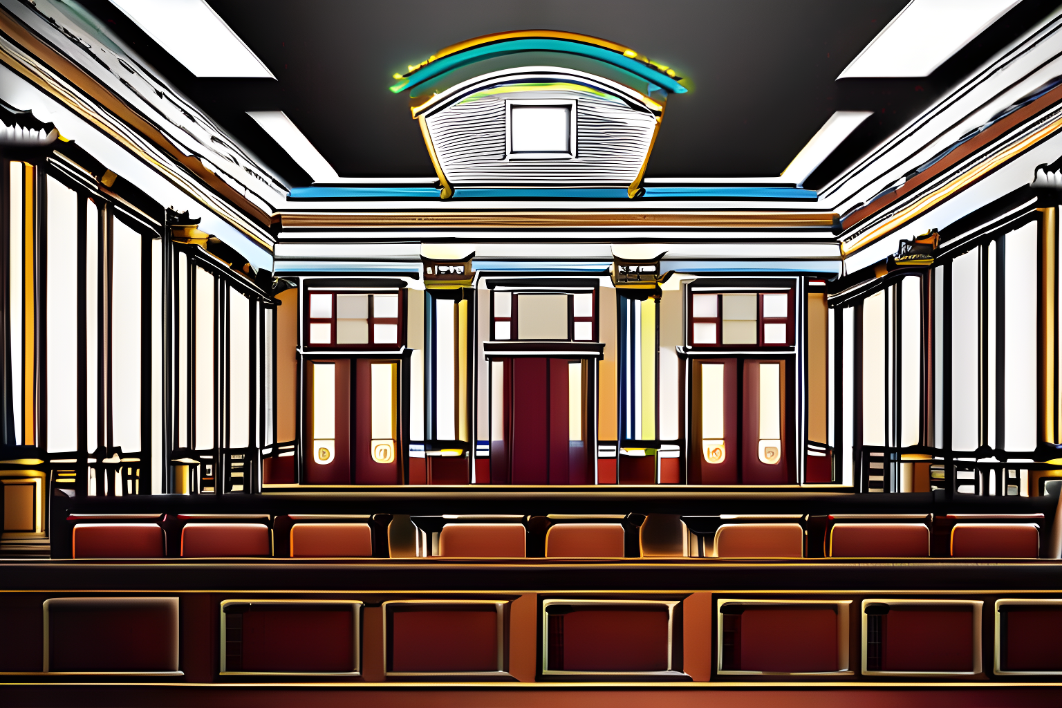 court room