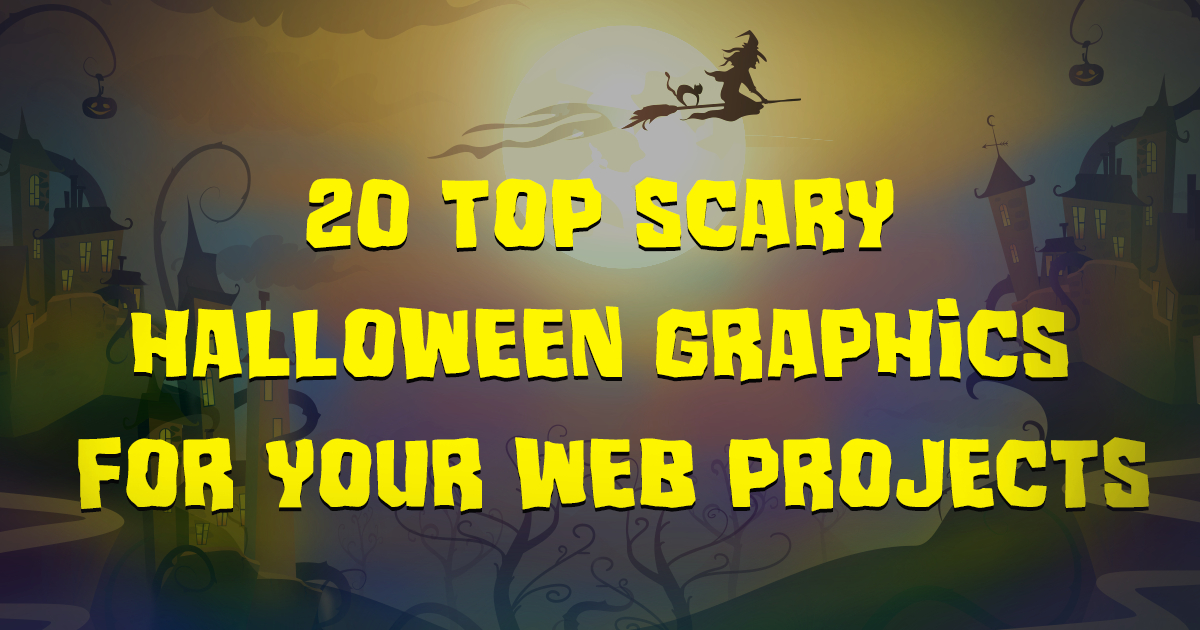 20 Top Scary Halloween Graphics for Your Web Projects