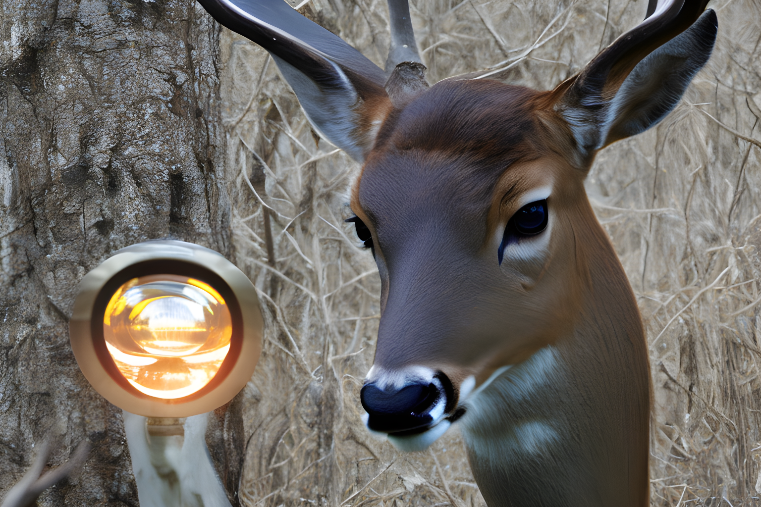 deer in headlight, who me?