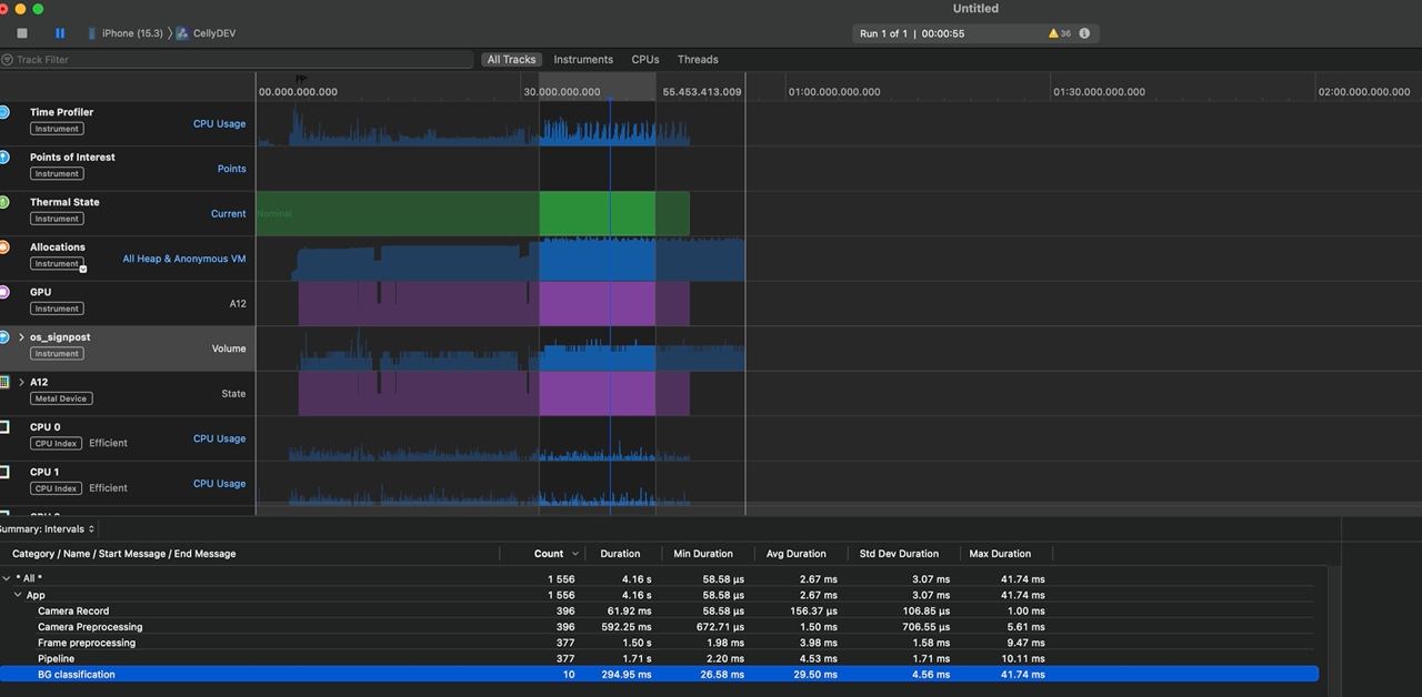 Performance Debugging via Xcode Profiler