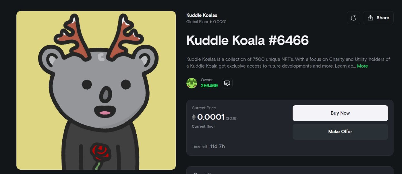 Kuddle Koala Smart Contract #6466