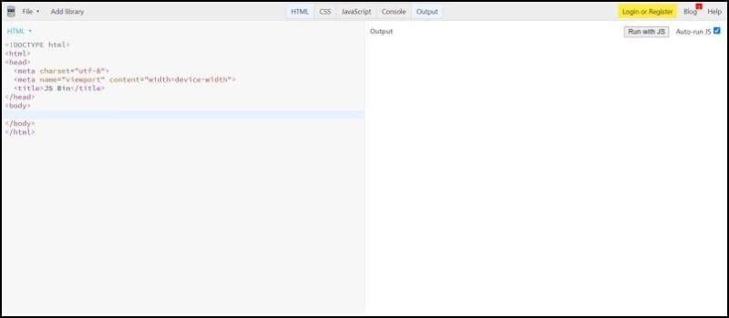 JS Bin - A Code Playground for Web Developers