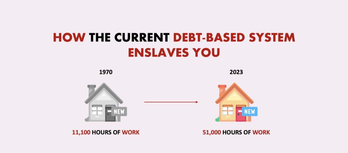 The Current Debt-Based System Is Enslaving You