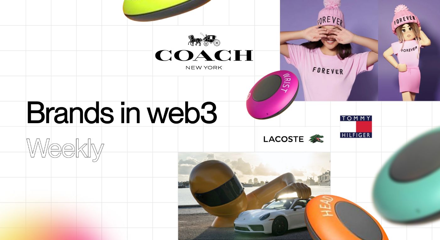 Weekly Web3 Brand Tracker: показ мод в песочнице, аватары Playboy и многое другое