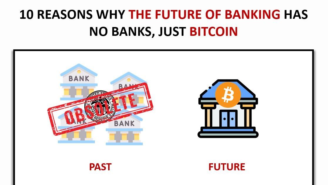 The Future of Banking Will Only Be Bitcoin: Here's Why