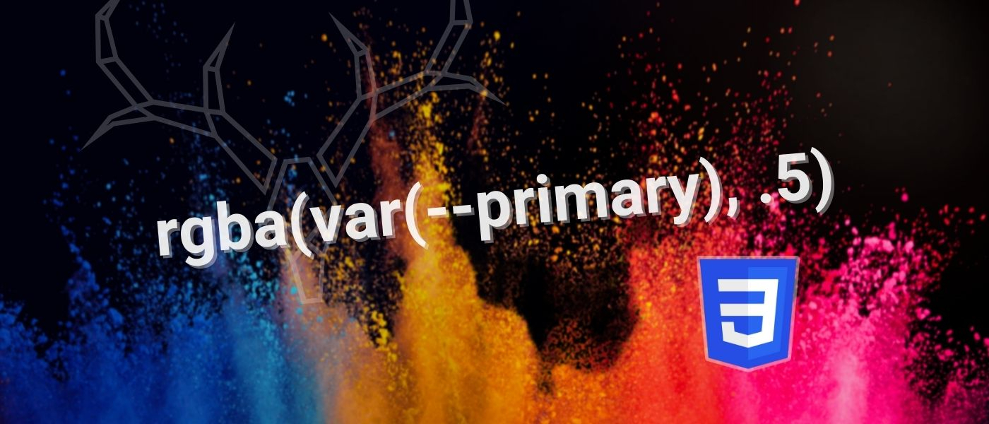 Alpha Transparency in CSS Custom Properties